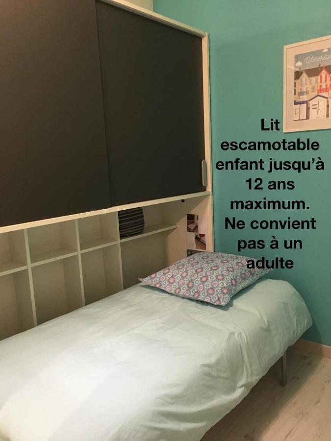 Studio "Cote Mer" La Naturelle - Wimereux Exteriör bild